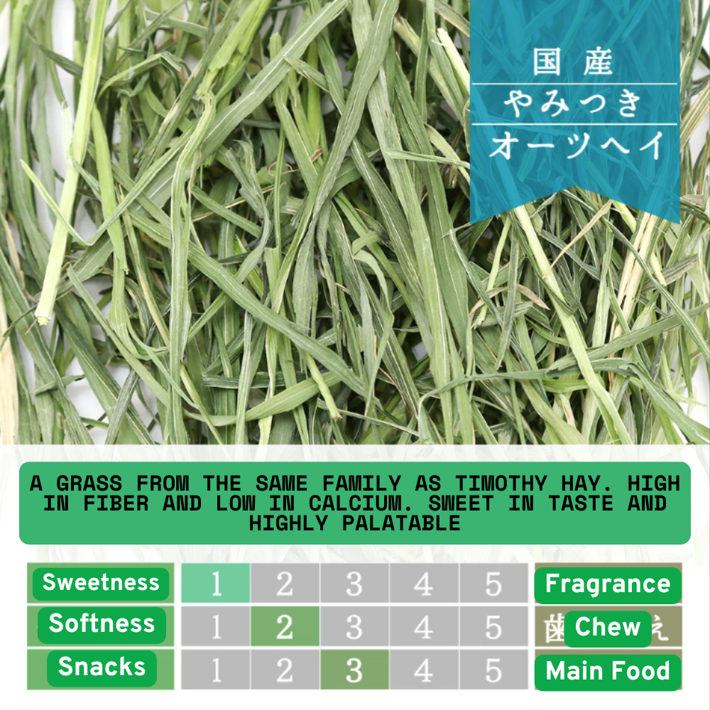 USAYAMA Domestically Grown Addictive Series Oat Hay