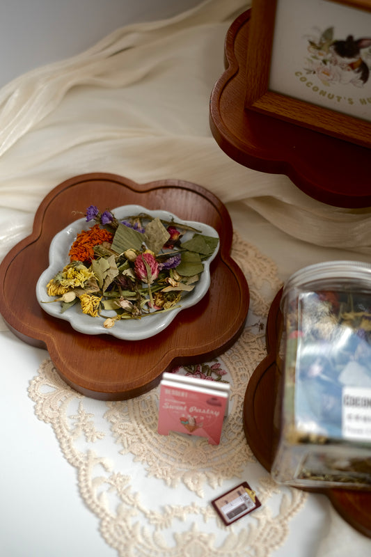 Coconut's Hut Herbal Blossom Mix – Natural Flower Topping 30g