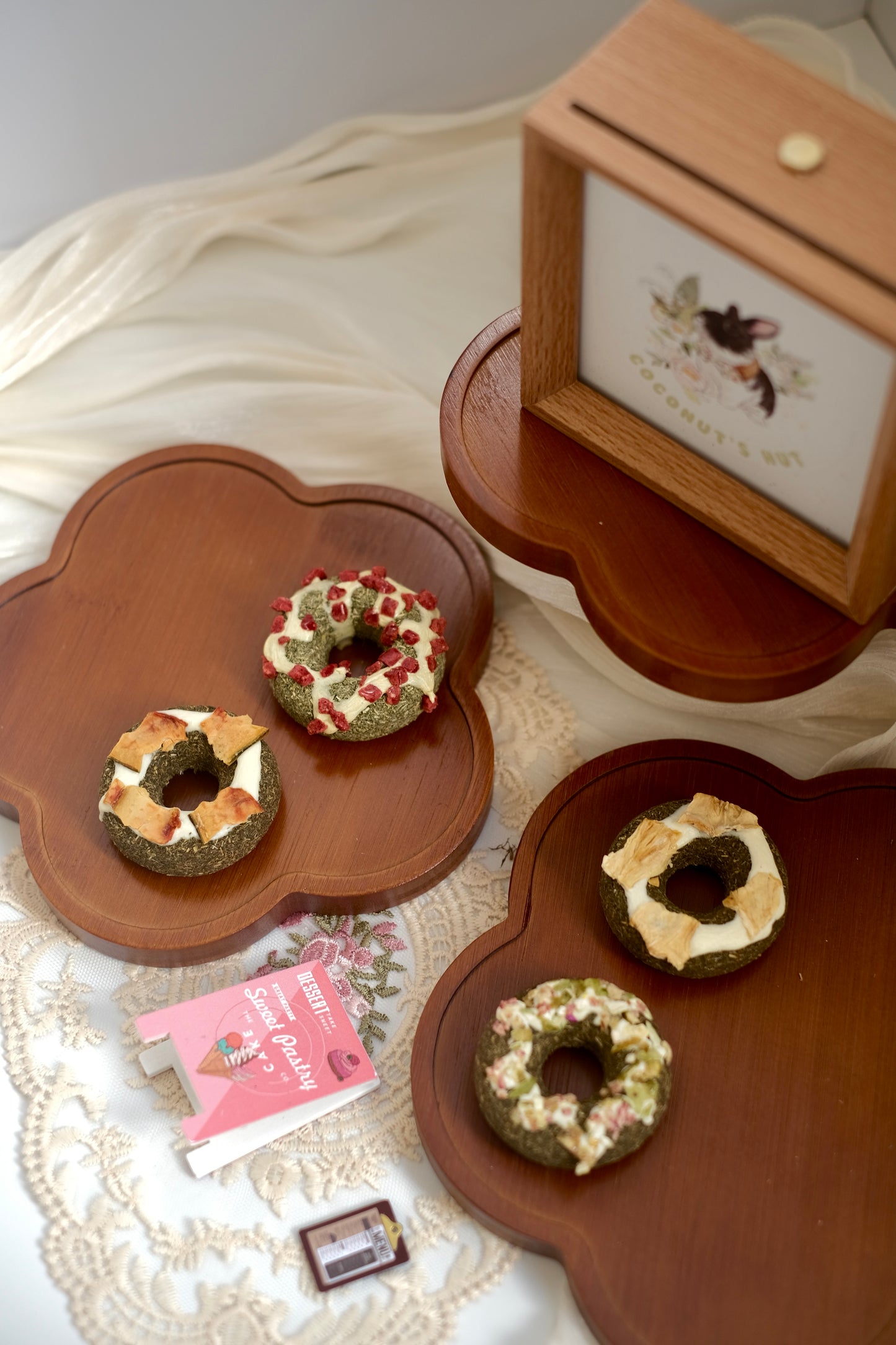 Coconut's Hut Hay-Based Donut