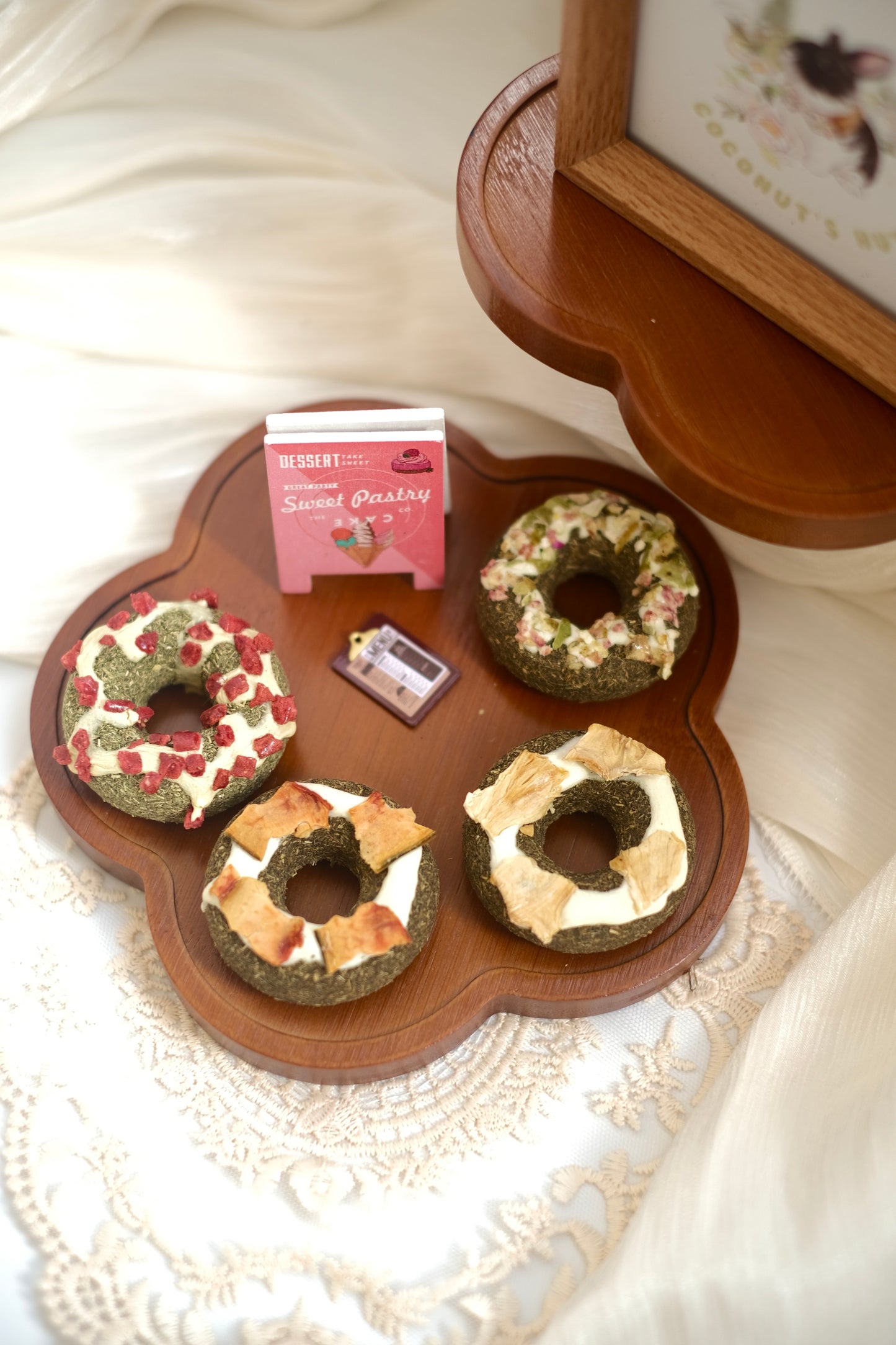 Coconut's Hut Hay-Based Donut