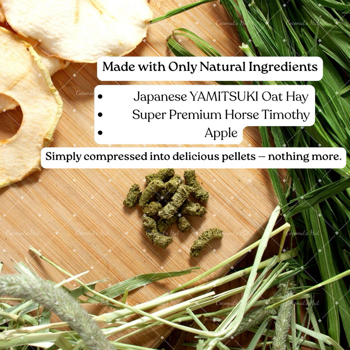 Leafcorp Yamitsuki (Addictive) Oat Hay Pellet Treats 日本产 上瘾燕麦零食颗粒