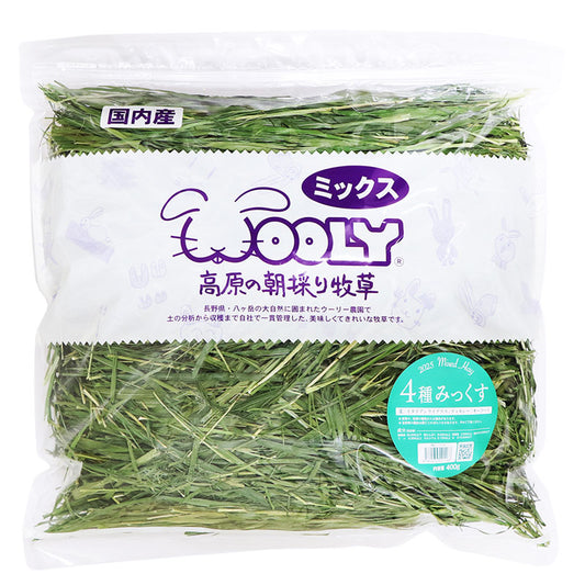 Wooly Morning-Harvested Plateau Grass Mix (4 Types) 400g