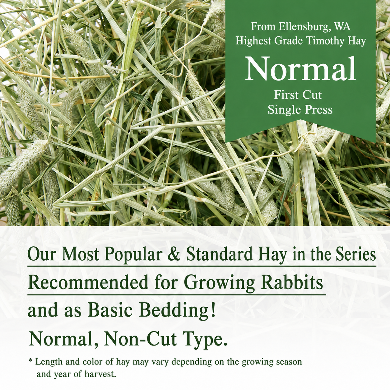 Leafcorp Super Premium Horse Timothy Normal 600g