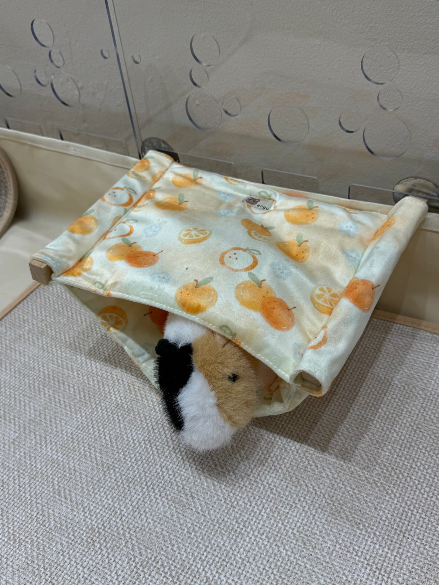 ERGU Wooden Hammock Bed