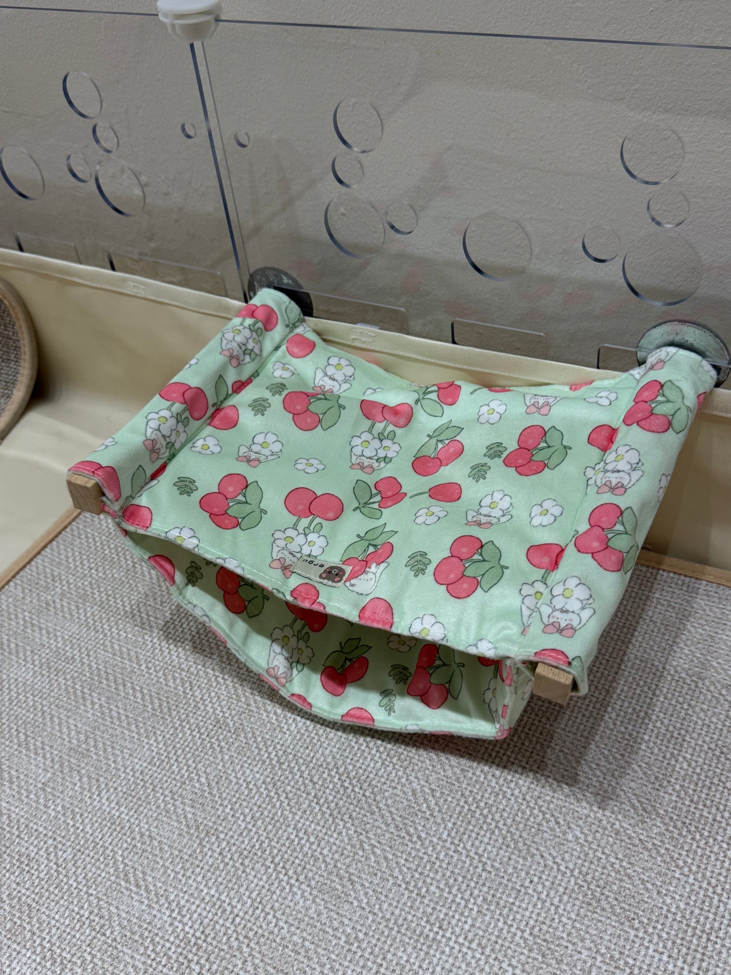 ERGU Wooden Hammock Bed