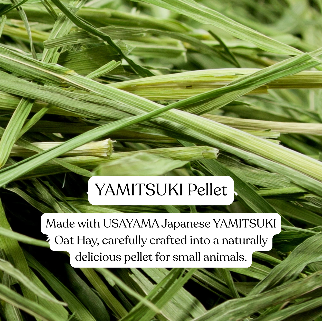 Leafcorp Yamitsuki (Addictive) Oat Hay Pellets