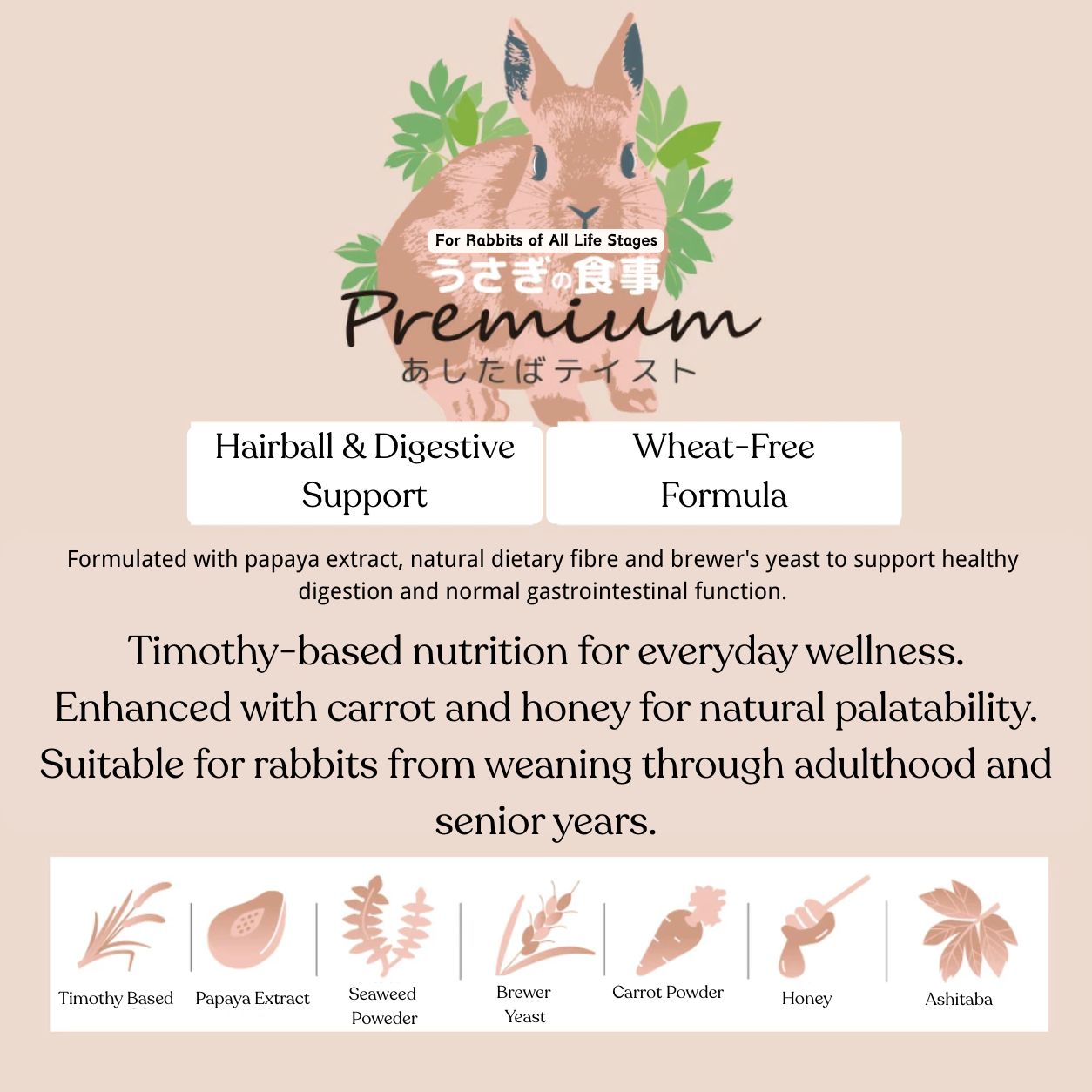 Leafcorp Premium Rabbit Pellets 1.2kg