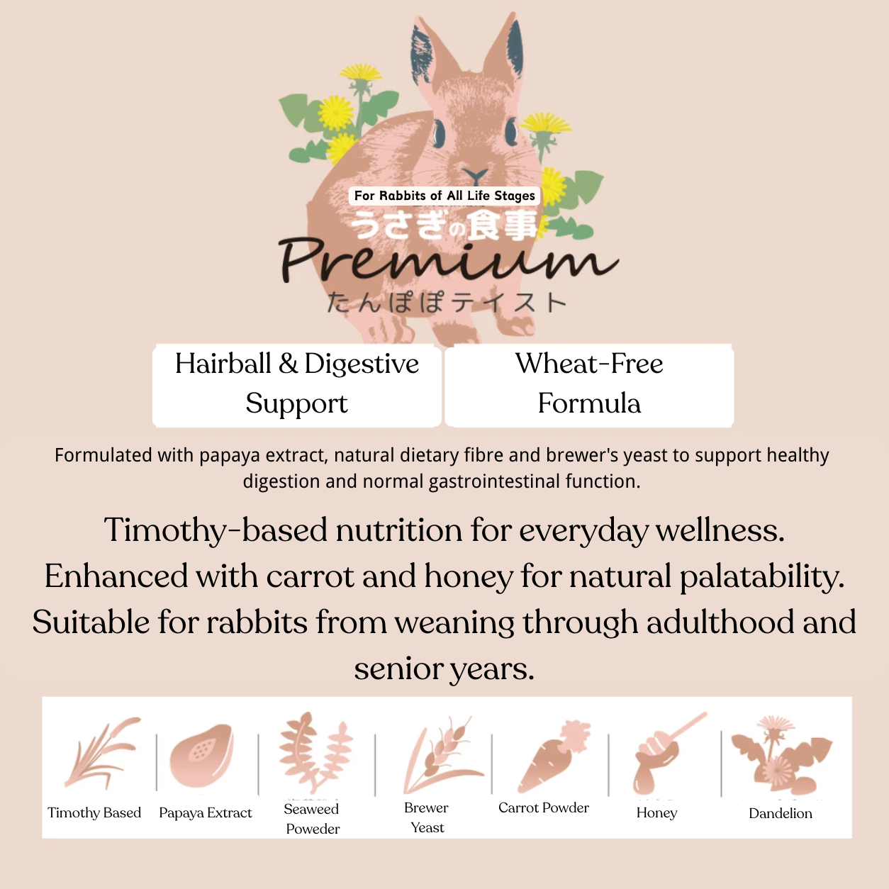 Leafcorp Premium Rabbit Pellets 1.2kg