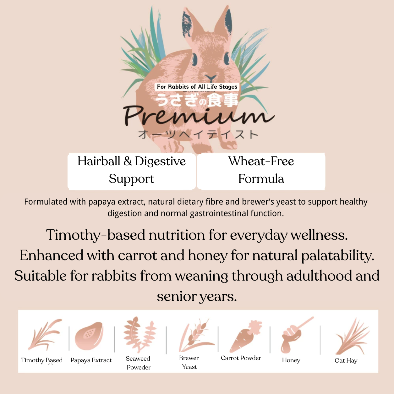 Leafcorp Premium Rabbit Pellets 1.2kg